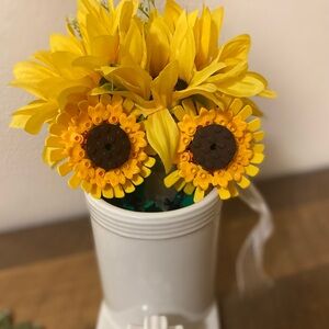 Lego Yellow Sunflowers - all pieces and original packaging accounted for